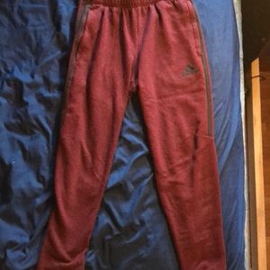 ADIDAS Maroon Sweatpants